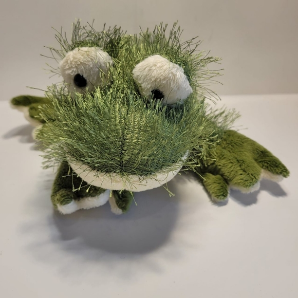 GANZ 2 Fuzzy 6" Plush Frog and Monkey - Picture 9 of 16